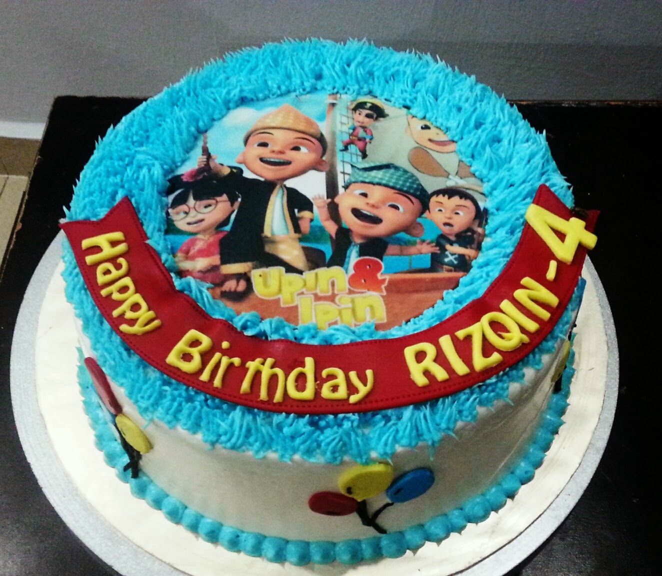 Dlovelymuffinbakery: UPIN IPIN :- HAPPY BIRTHDAY RIZQIN